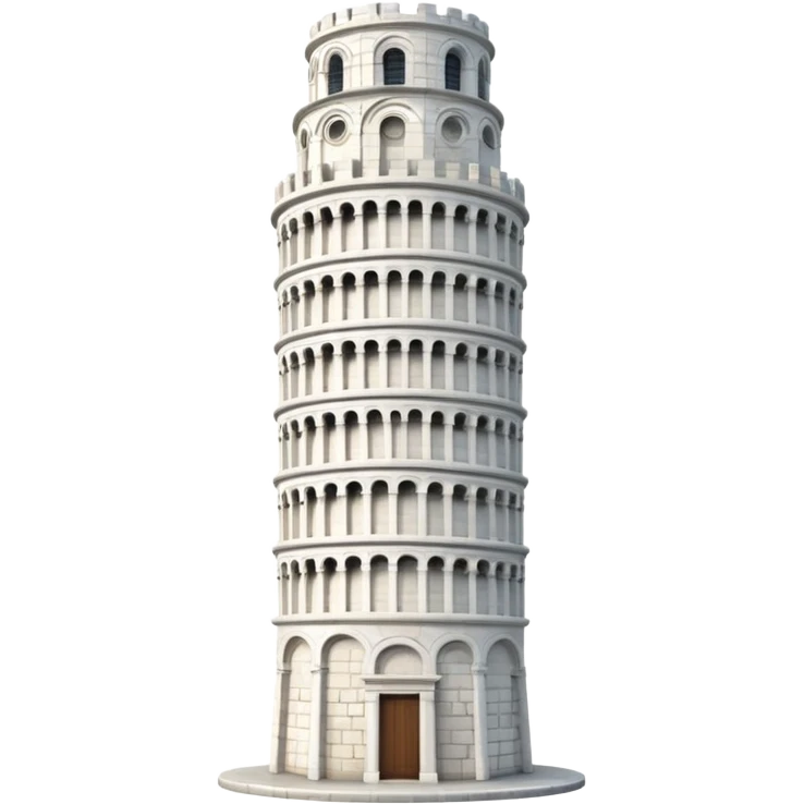 Torre di pisa senza paesaggio emoji