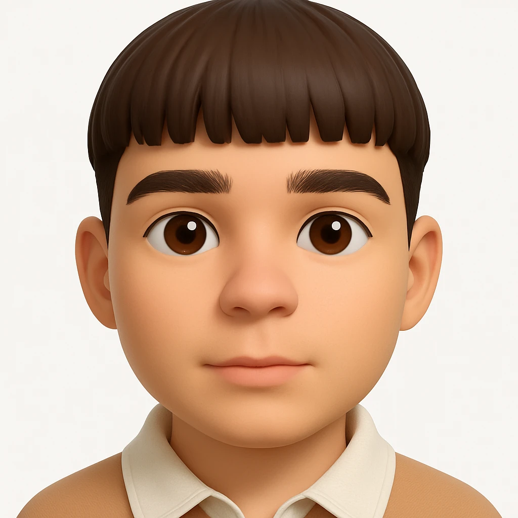 Create a highly realistic emoji based on the provided photo, preserving all facial details but removing pimples and mustache. The style should resemble the 3D Emoji style with realistic likeness, capturing the essence of the original image in a 3D fluent emoji manner. emoji