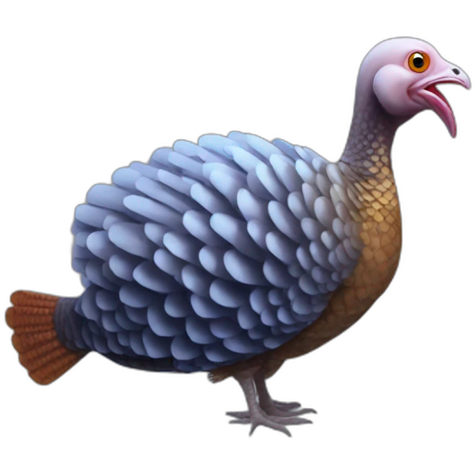 Turkey vulturefish. emoji