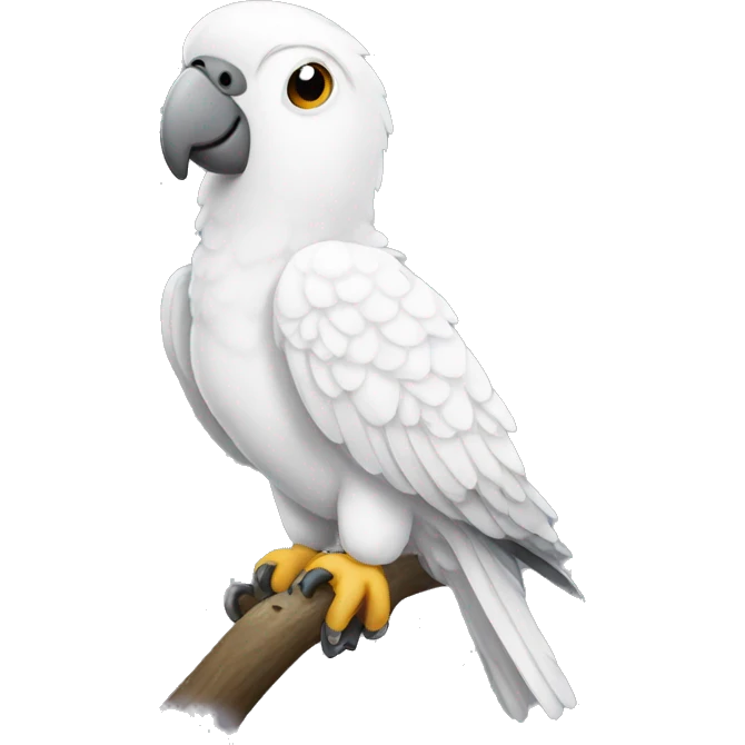 white parrot emoji