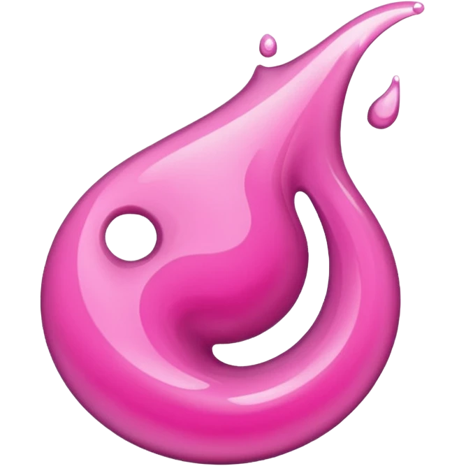 pink oil texture emoji