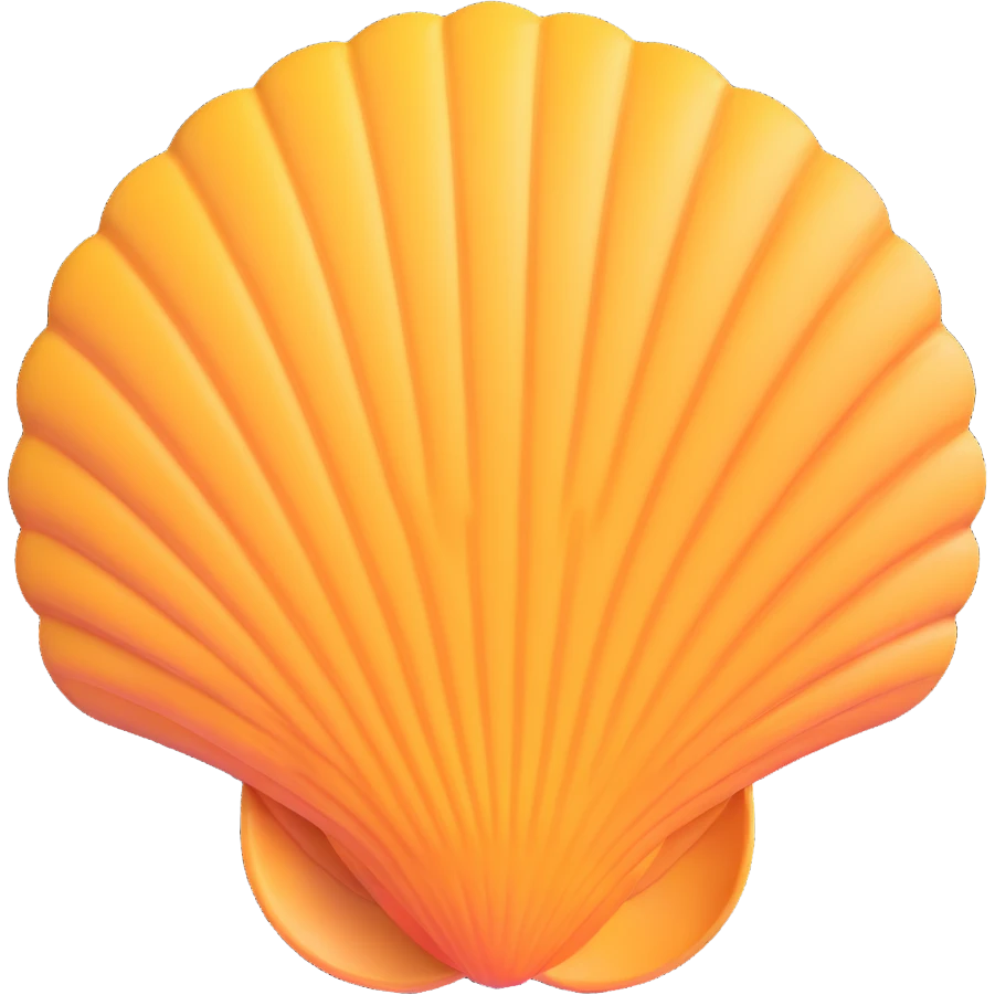 St. James scallop shell pilgrim symbol emoji