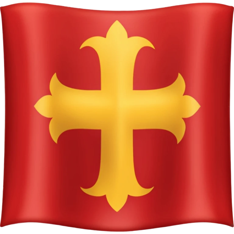 Bandera cruz de borgoña emoji