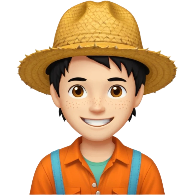 Ace from one piece emoji