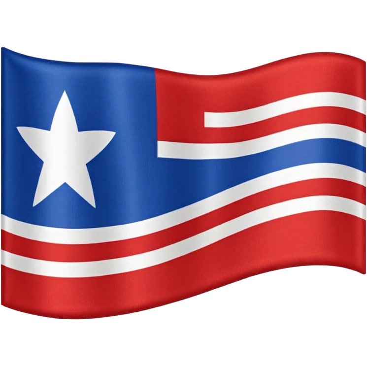 FR yugoslavia flag blue white red without star, only three stripes emoji