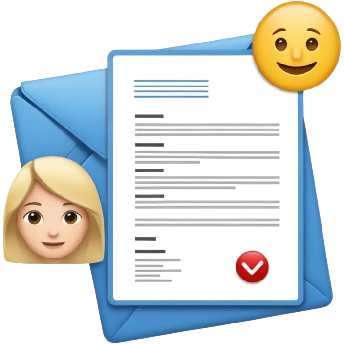Confirmation CV Received Email + Candidate Handbook
 emoji