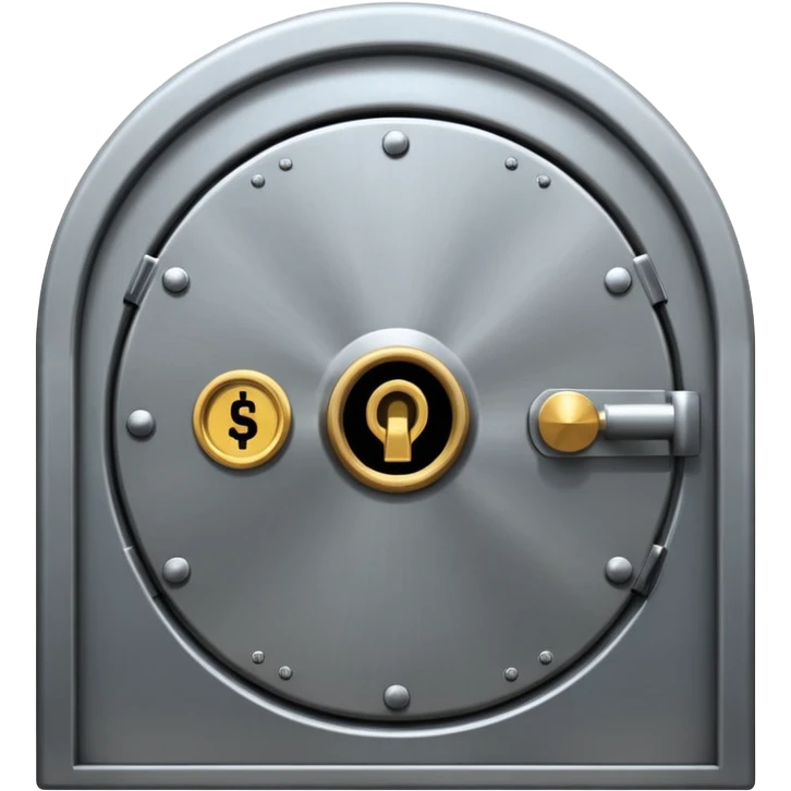 Bank vault  emoji
