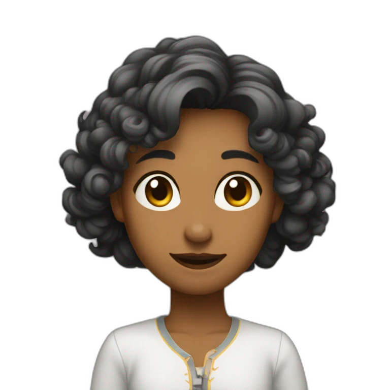 Красивая девушка emoji