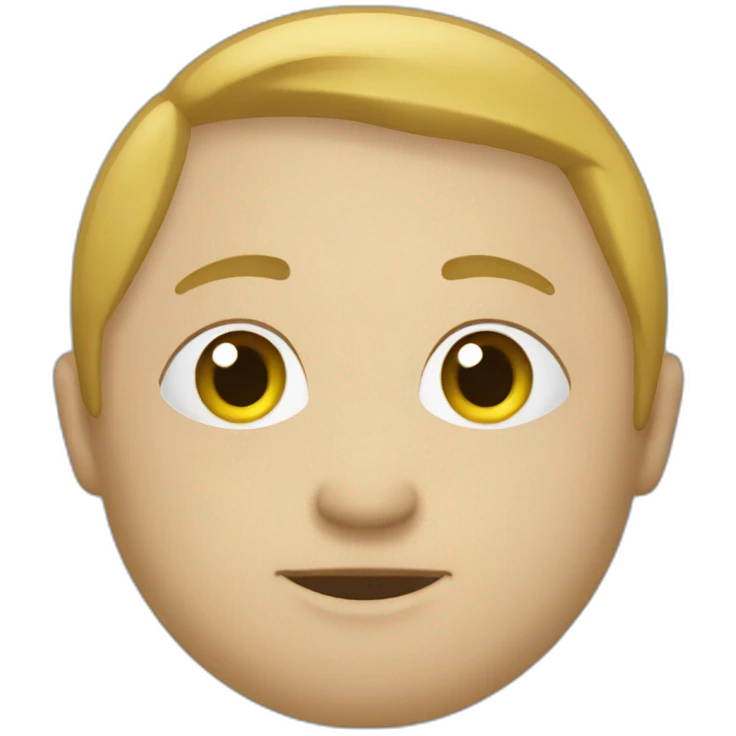 Cercle bleu emoji