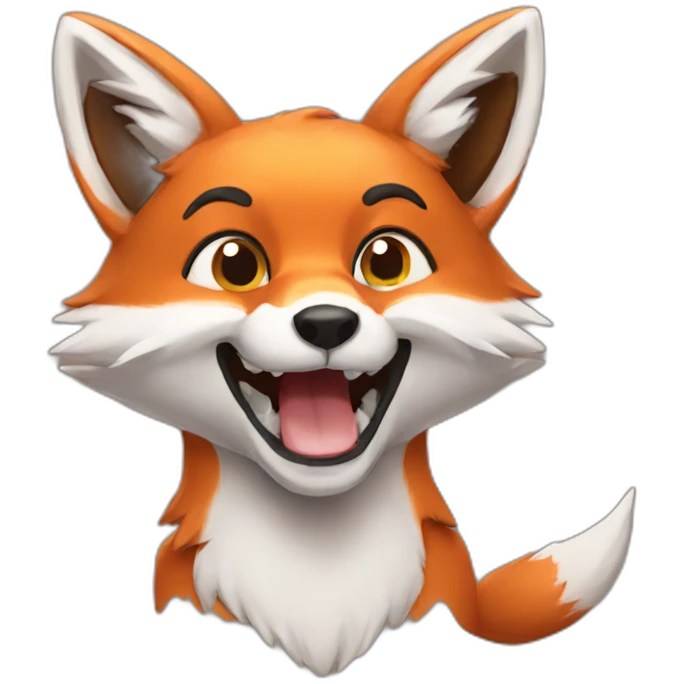 fox happy emoji