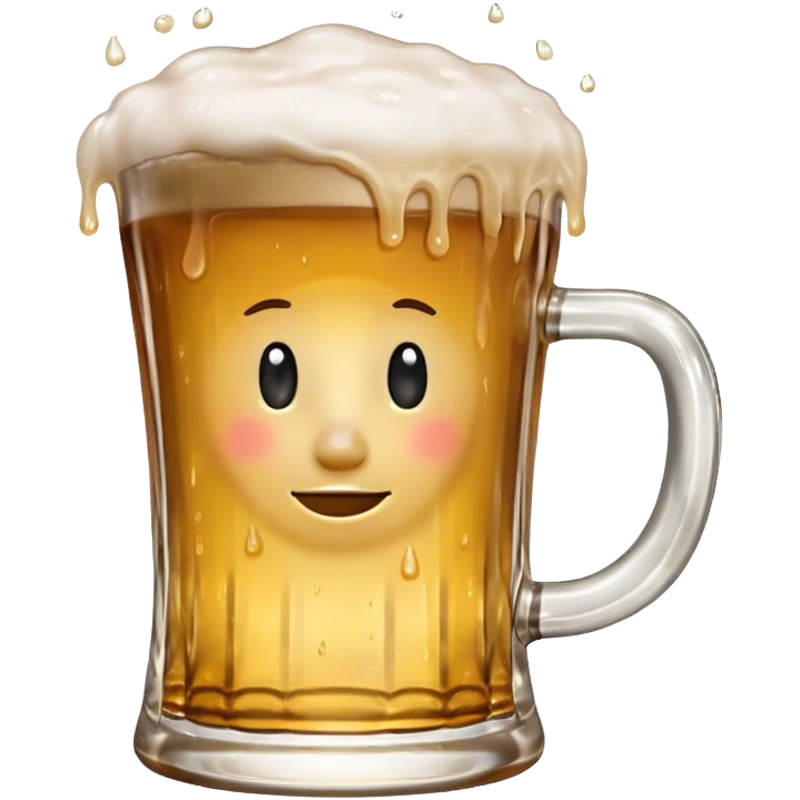 dancing beer cup emoji