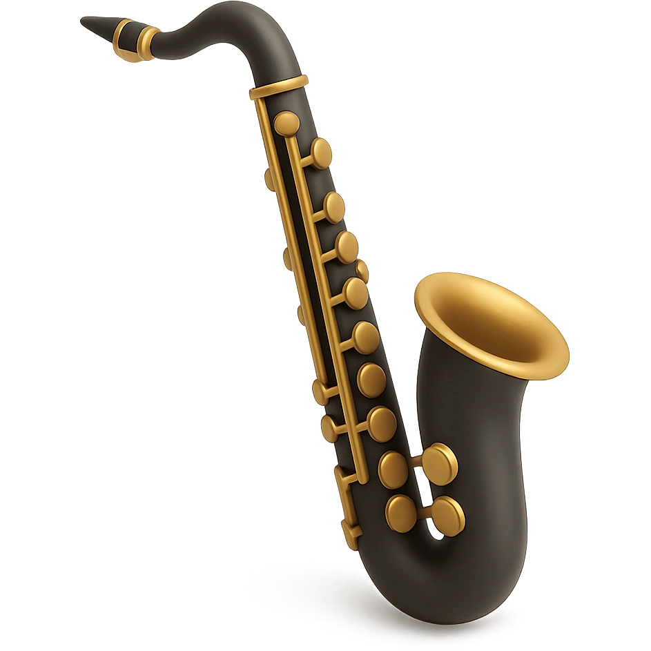 saxophone emoji