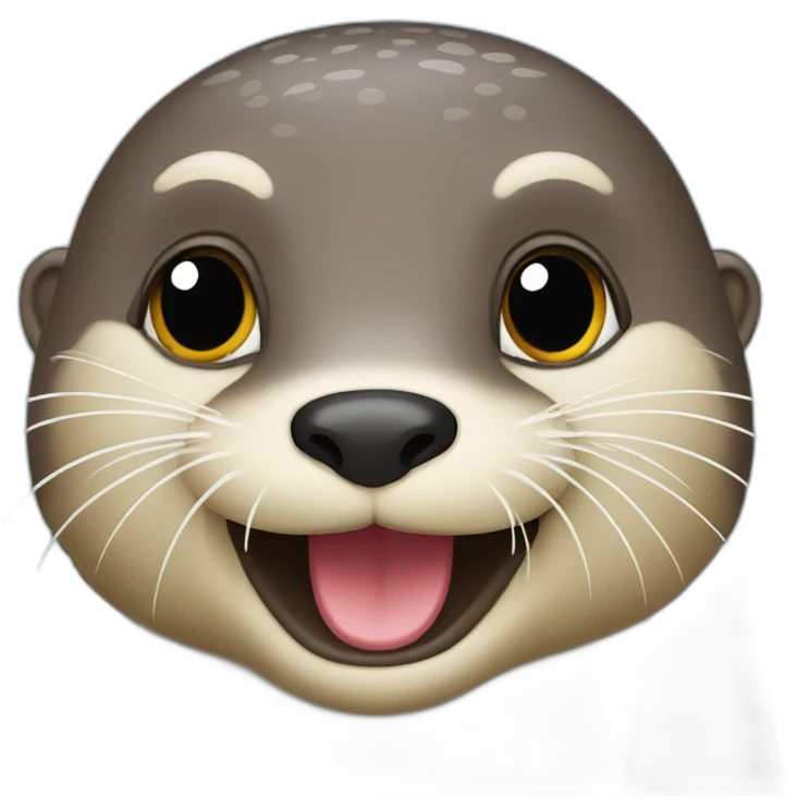 Loutre sur tortu emoji