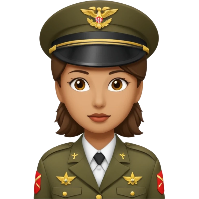 woman soldier  emoji