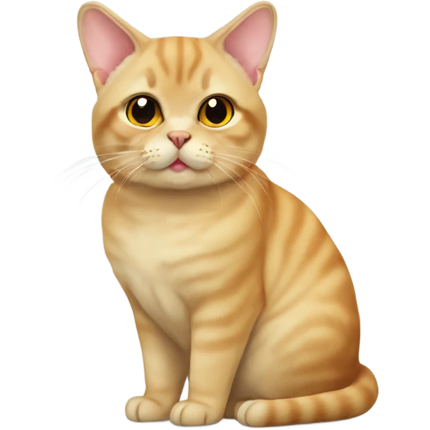 british golden chinchilla cat emoji