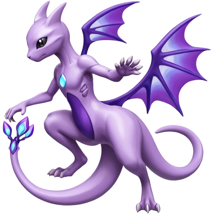 Mewtwo-Lunala-Fakémon-hybrid-creature (full body)  emoji