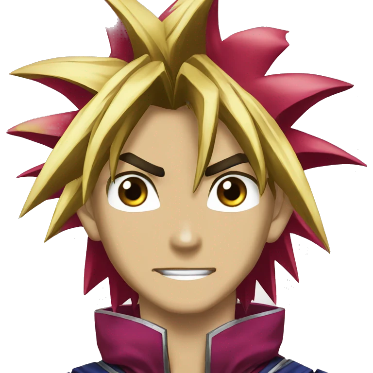 Yugi from yu gi oh emoji