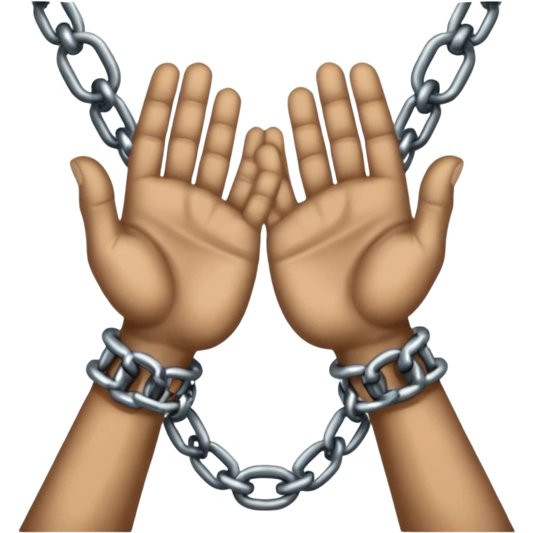 generate hands in chains emoji