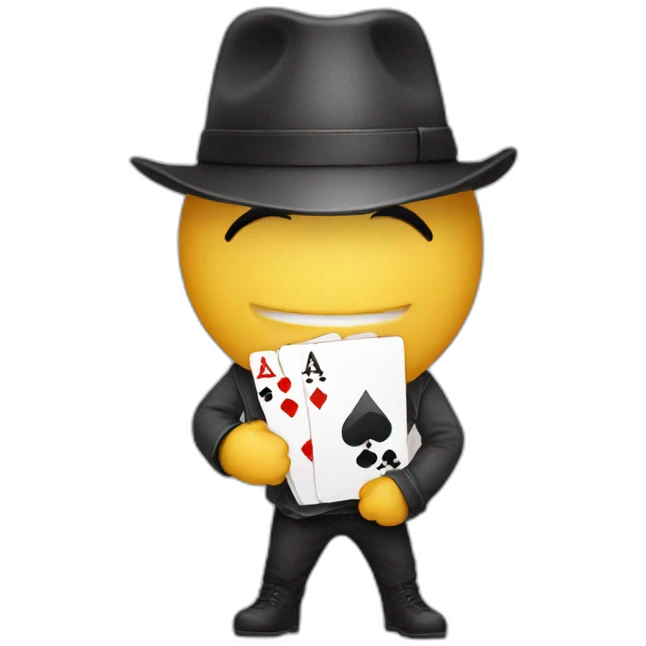 Poker a emoji