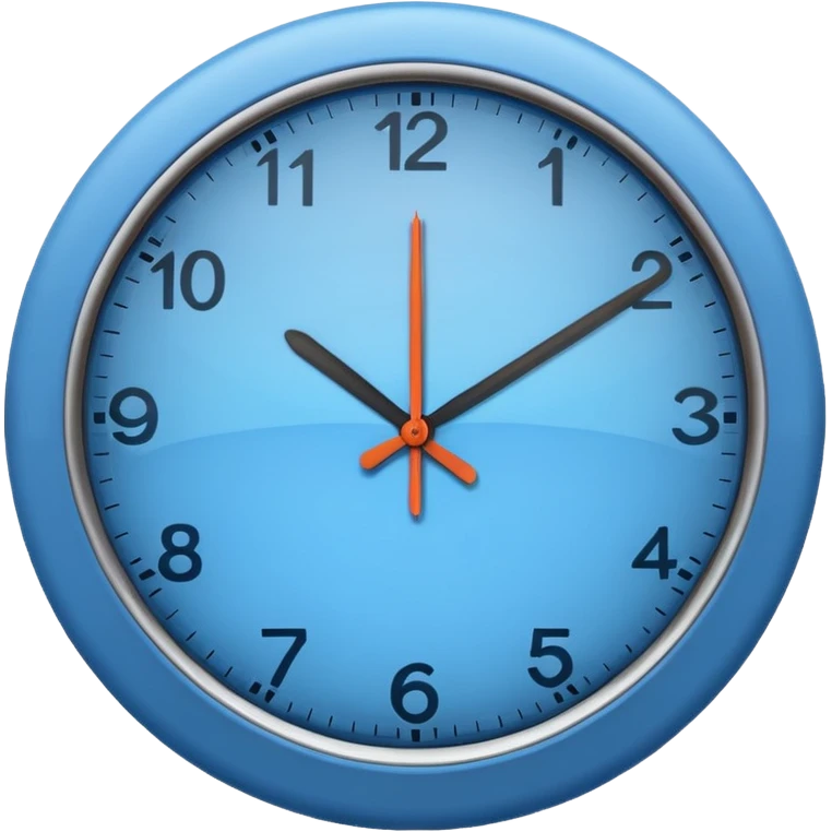 Normal emoji with clock ittt emoji