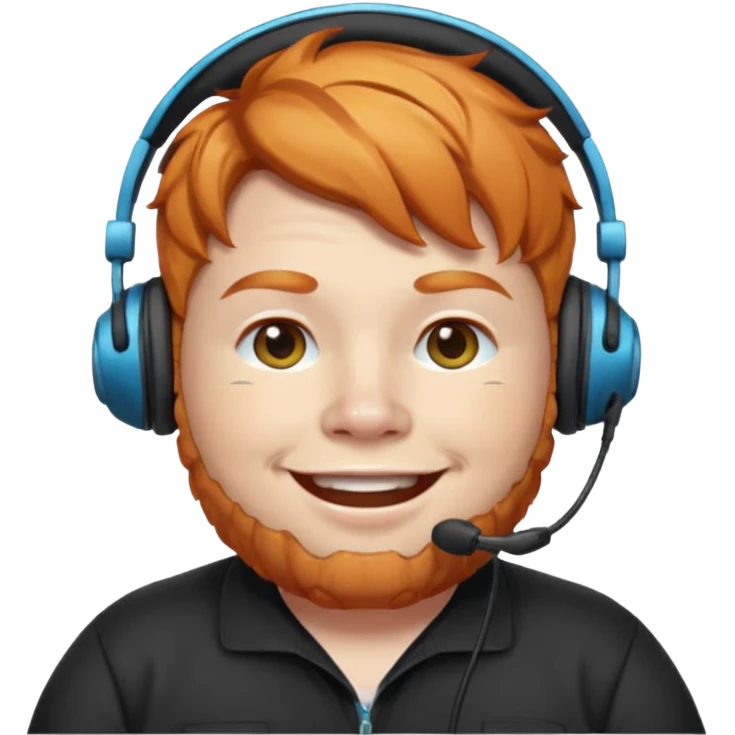 CaseOh, the fat ginger streamer emoji