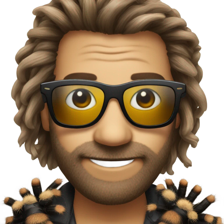 Tarantula with raybans  emoji