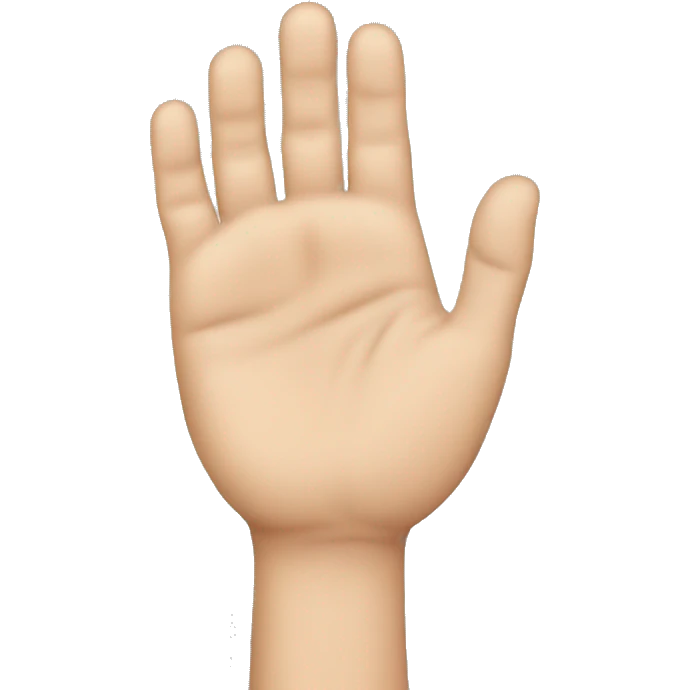 hand near face emoji