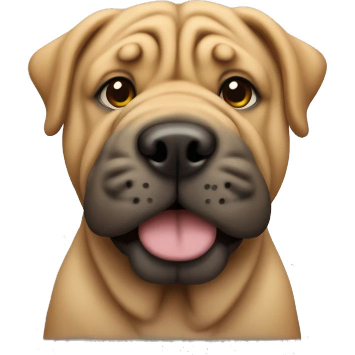 Sharpei Dog emoji