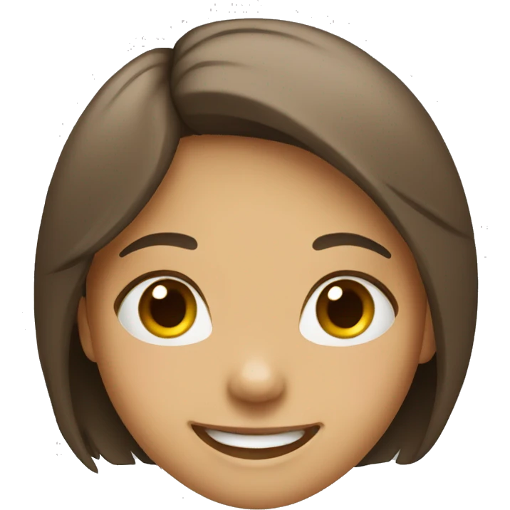 smiling girl  emoji