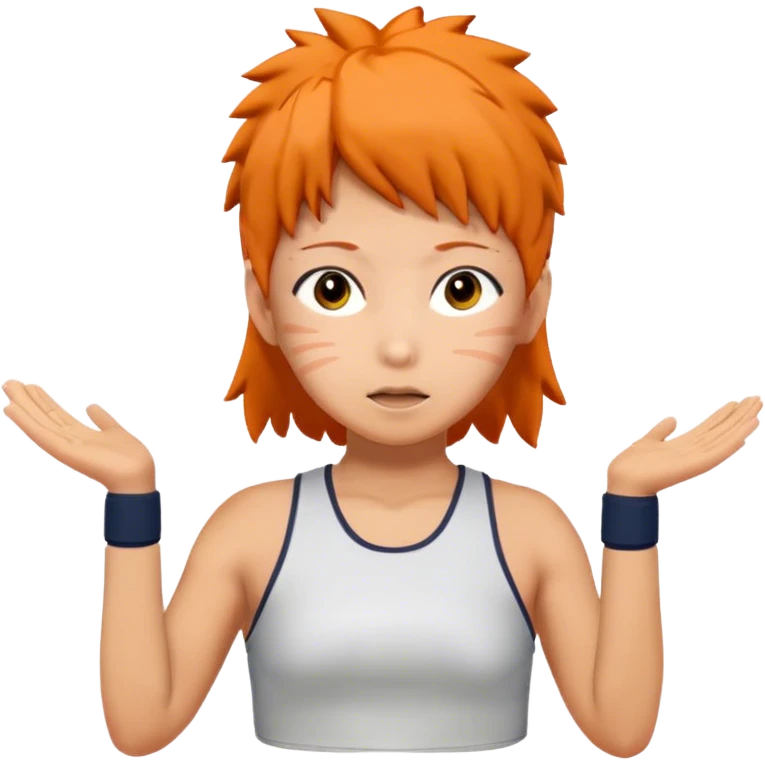hinata in full nelson pose emoji