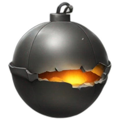 bomb emoji
