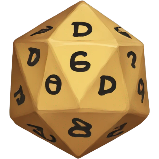 D20 emoji