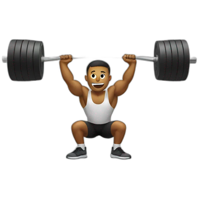 Weightlifting emoji