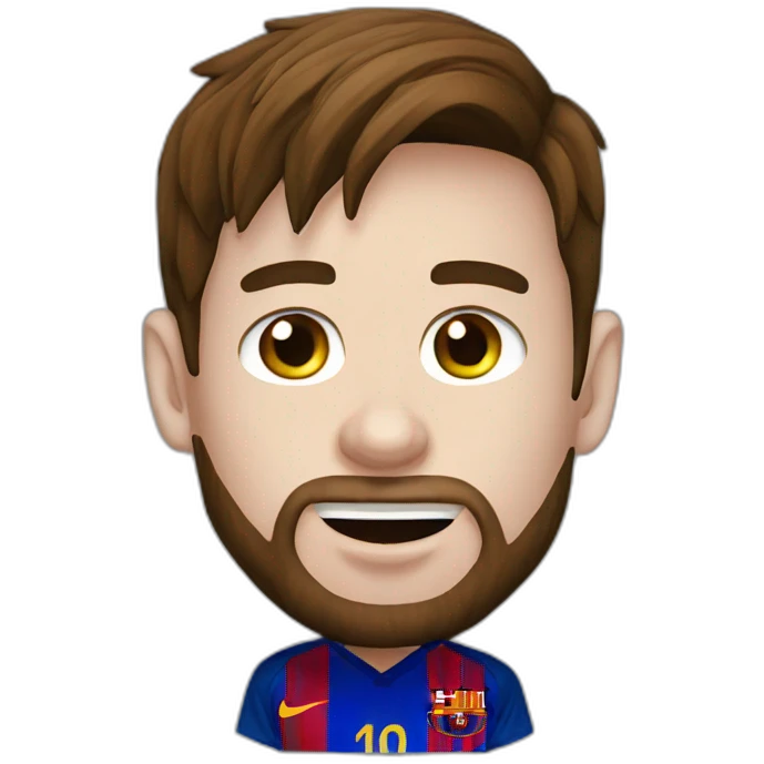 leo messi emoji
