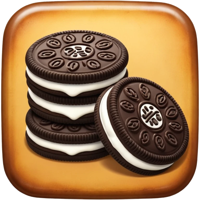 oven with oreo cookies inside emoji