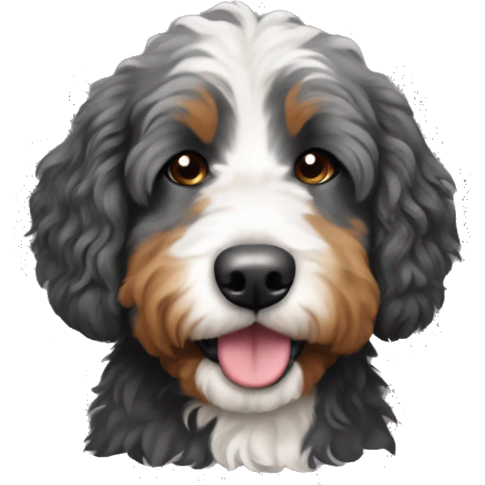 Bernedoodle emoji
