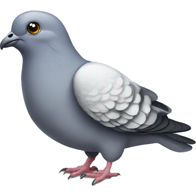 Cute pigeon  emoji