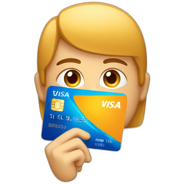 visa credit card emoji