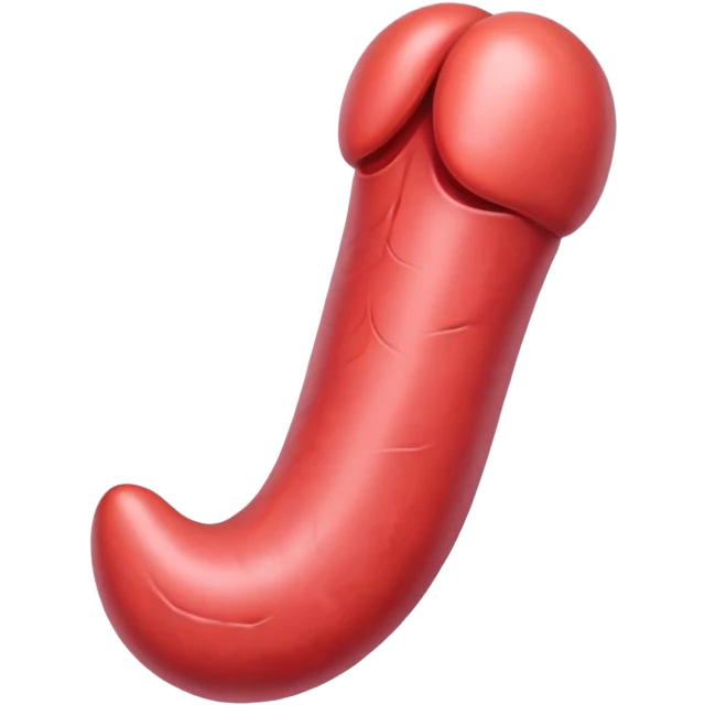 A very big dick emoji