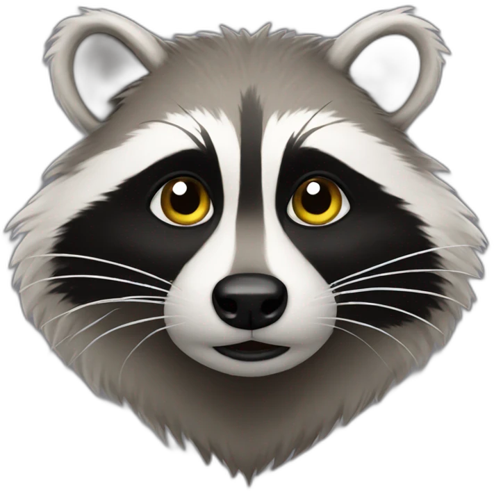 Racoon emoji