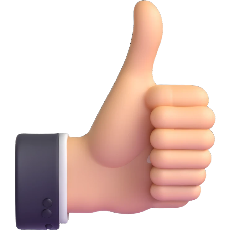 thumbs up emoji