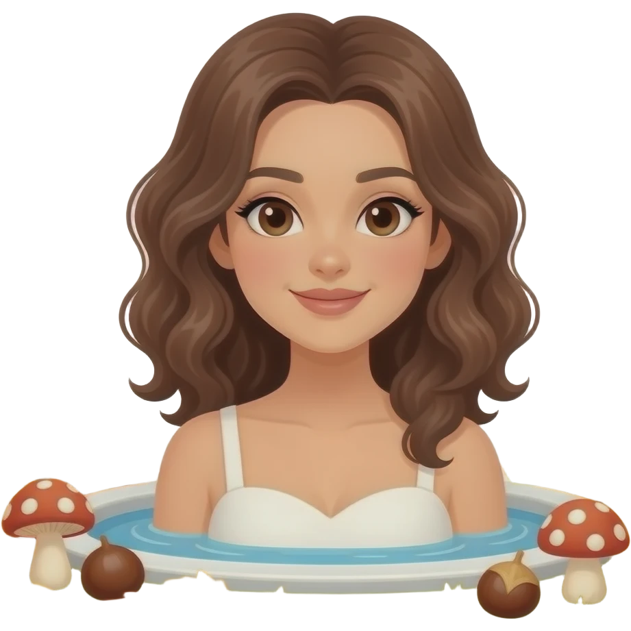 •Ondulada 2b •Piel normal( Eudermica) •~~~~~~ •Tono medio / subtono cálido tipo IV/estación otoño con subestación profundo.  👩🏽‍🦱〰️🧖🏽‍♀️⏳🌤️🍂🪵🪾🌰🍄‍🟫 emoji