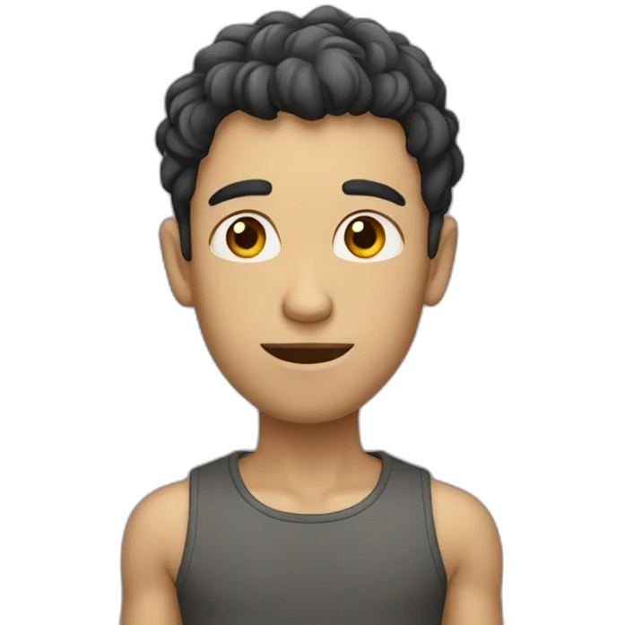 skinny guy emoji