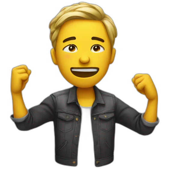 personne qui dab emoji