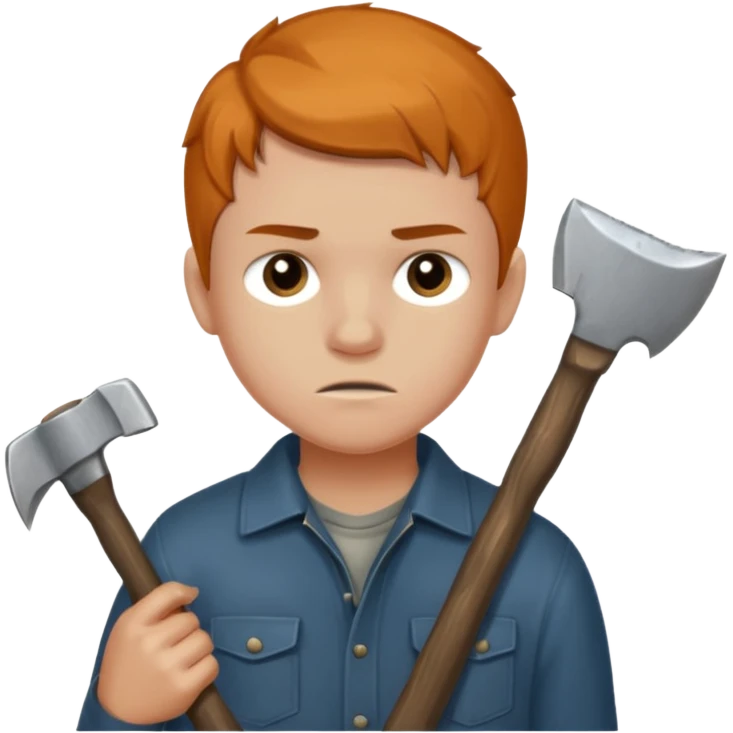 13 y/o Brian robeson at the beginning of Hatchet
struggling with his parents' recent divorce and harboring . He is angry, self-pitying
He is carrying a hatchet
He is in a single-engine plane with a pilot who soon suffers a heart attack, leaving Brian to navigate the crash and his new, harsh reality. emoji