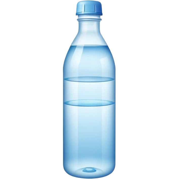 bottle of water upside down emoji