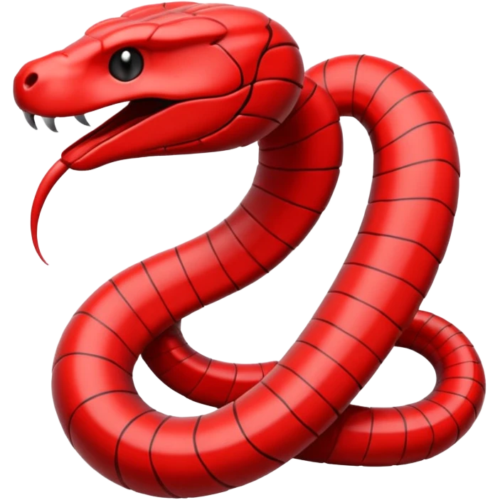 Original cobra black and red colour  emoji emoji