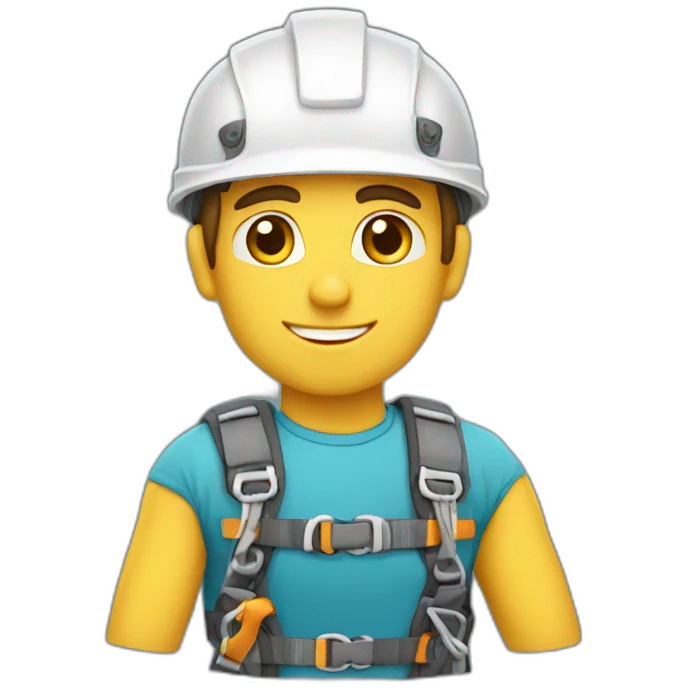 Super belayer man emoji