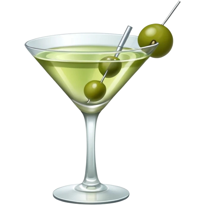Dirty martini with sparklt emoji