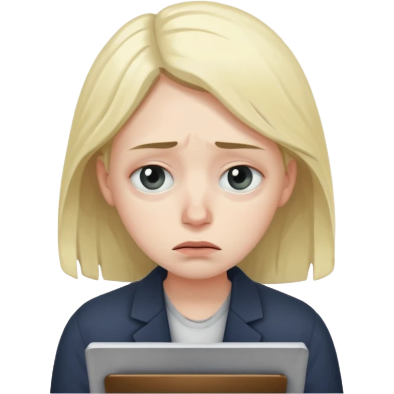 A person working with no pay emoji
